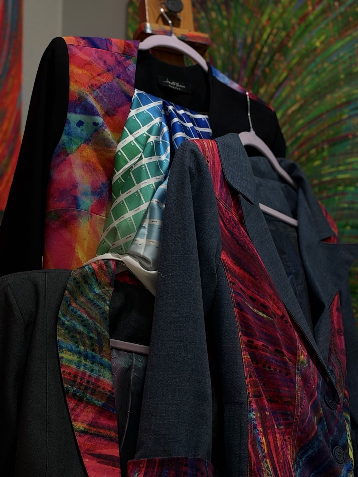Diseño de Gloria Jaramillo aplicado a moda